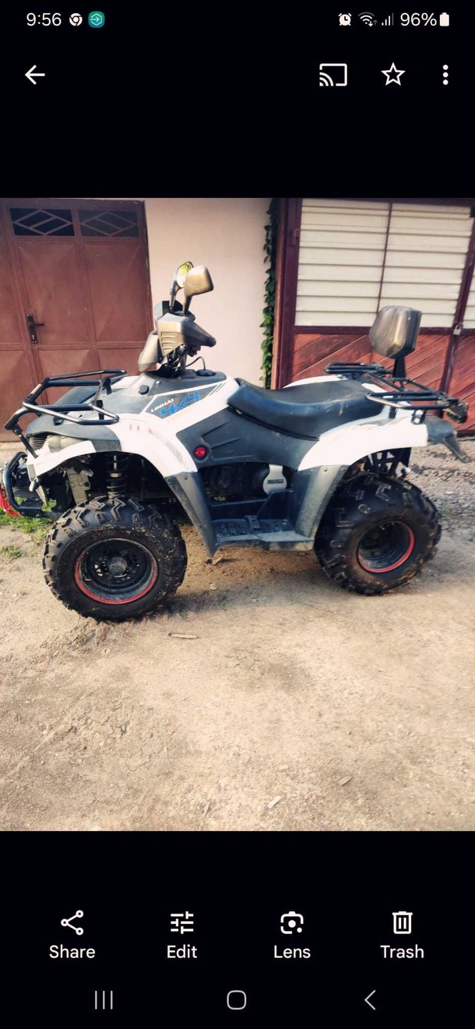 ATV LINHAI DRAGONFLY 300S 4x4 - Ca nou, doar 700 km!