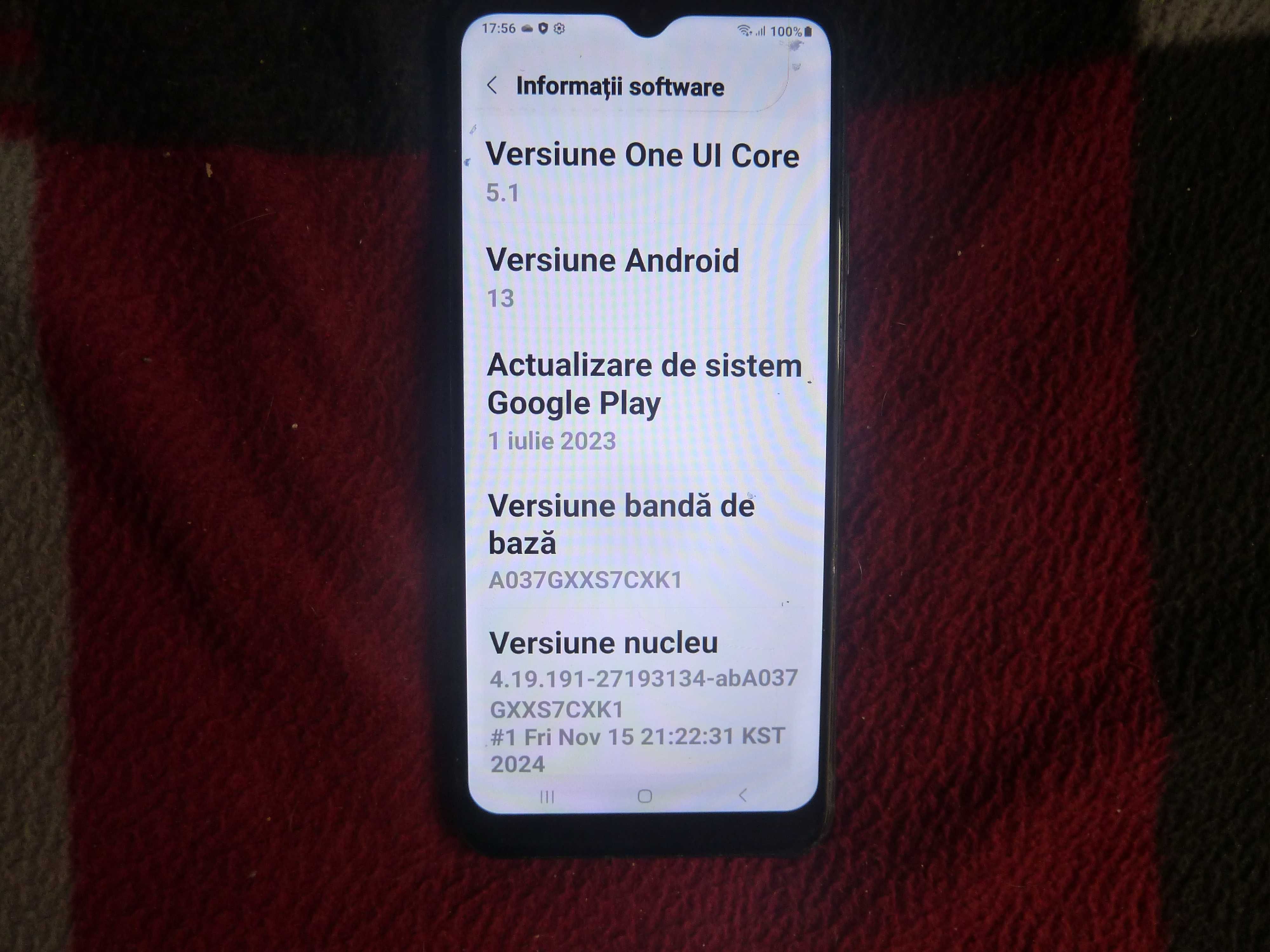 samsung A03S,dual sim 4G,android 13,ram3gb/32gb,arata foarte bine