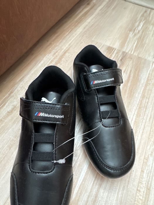 Детски Маратонки Puma Drift Cat 7S Ultra от еко кожа, Черен, 32 нови