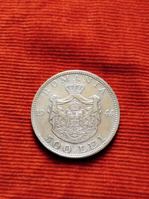 Moneda argint Mihai 500 lei