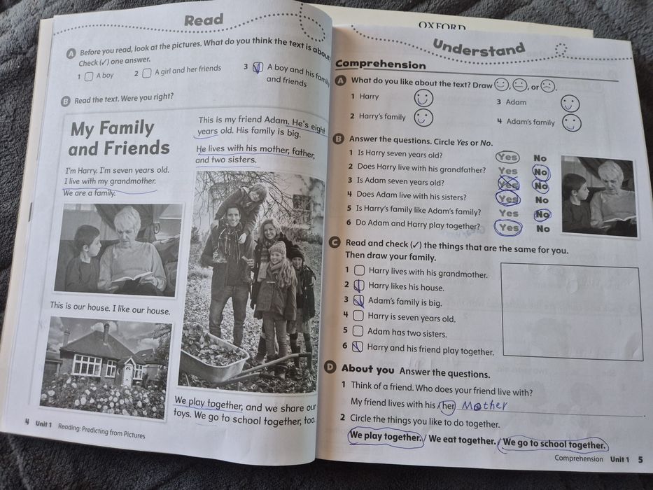 Учебник и учебна тетрадка Oxford Discover: Level 1: Student Book Pack