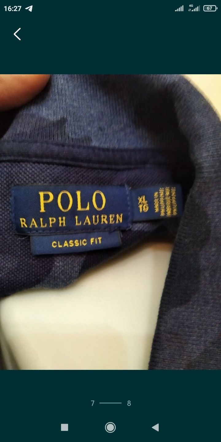 "Polo Ralph Lauren" из США (XL, 2-3XL)