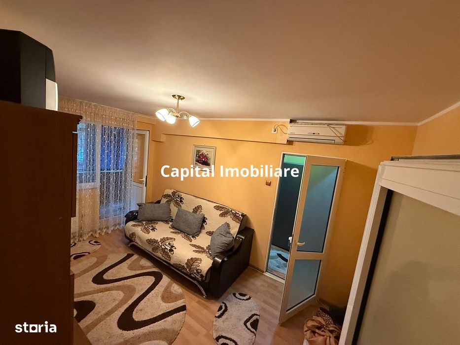 Apartament 2 camere – mobilat, utilat partial,balcon închis + pivniță