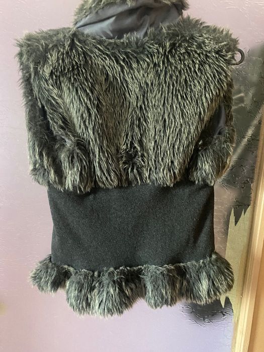 Дамски елек с косъм