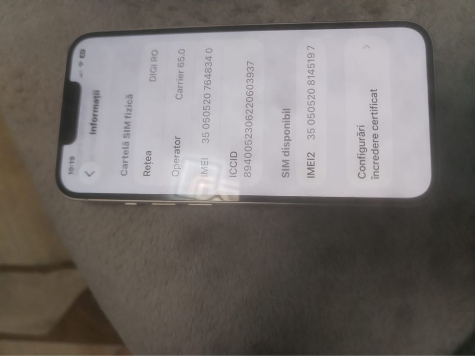 Iphone 14 alb 128 gb