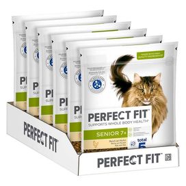 Perfect Fit Senior 7+ суха храна за котки с пиле 6бр по 750 г