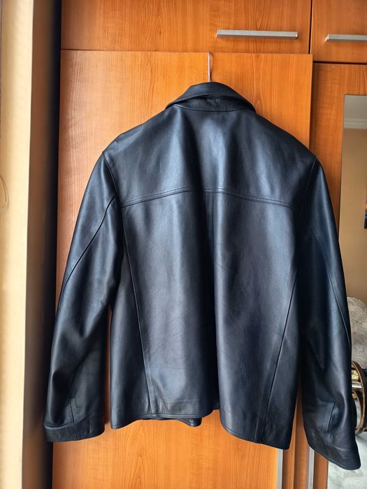 мъжко кожено яке LAGERFELD Original. Size L 100% Leather