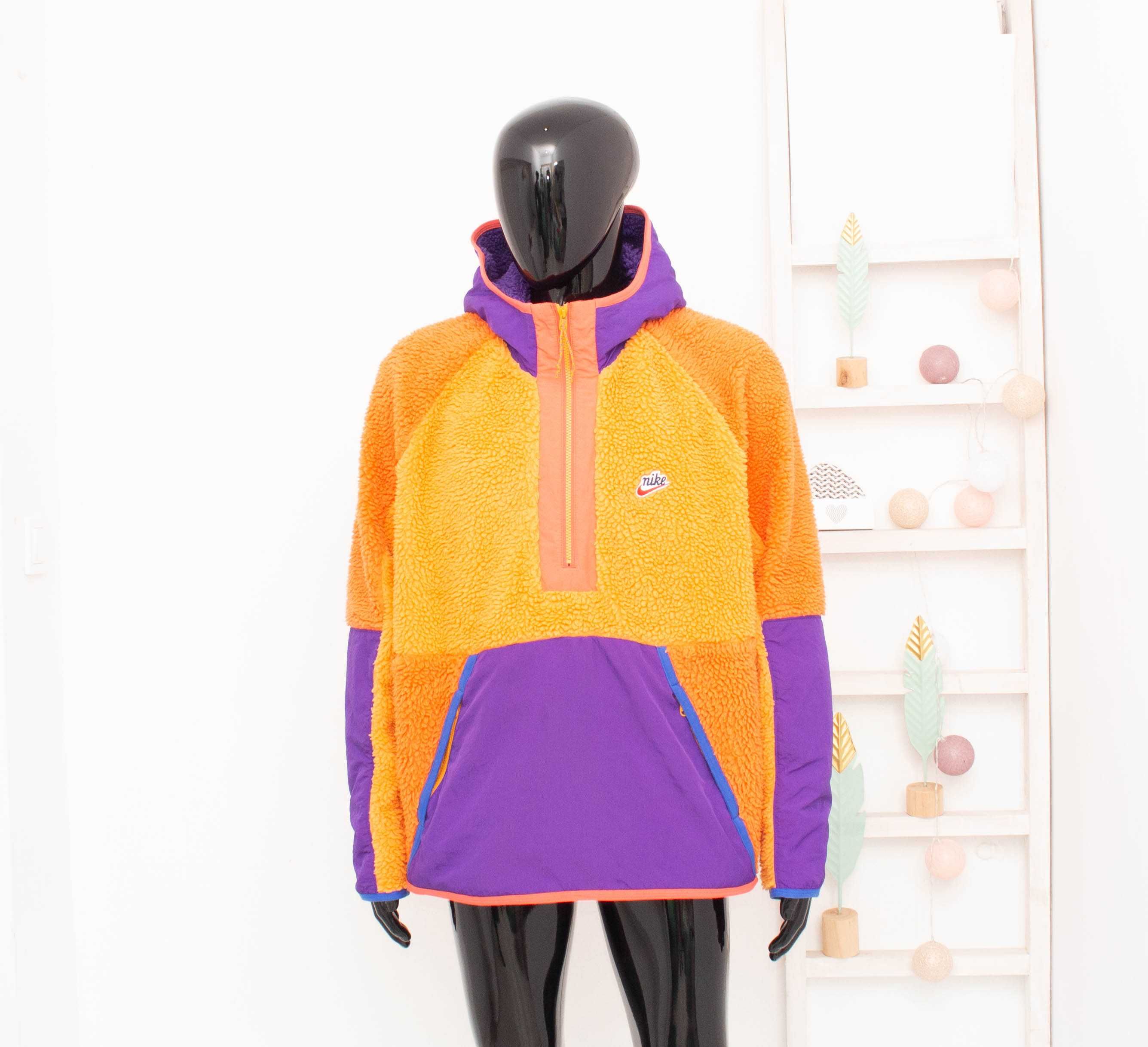 Nike оригинално мъжко яке шерпа худи sherpa half zip jacket XL