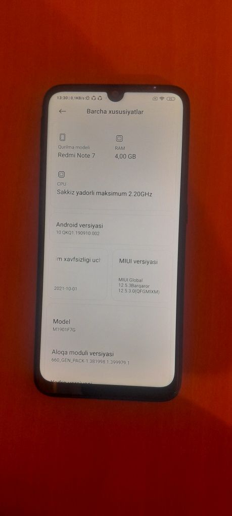 Redmi Note 7  64