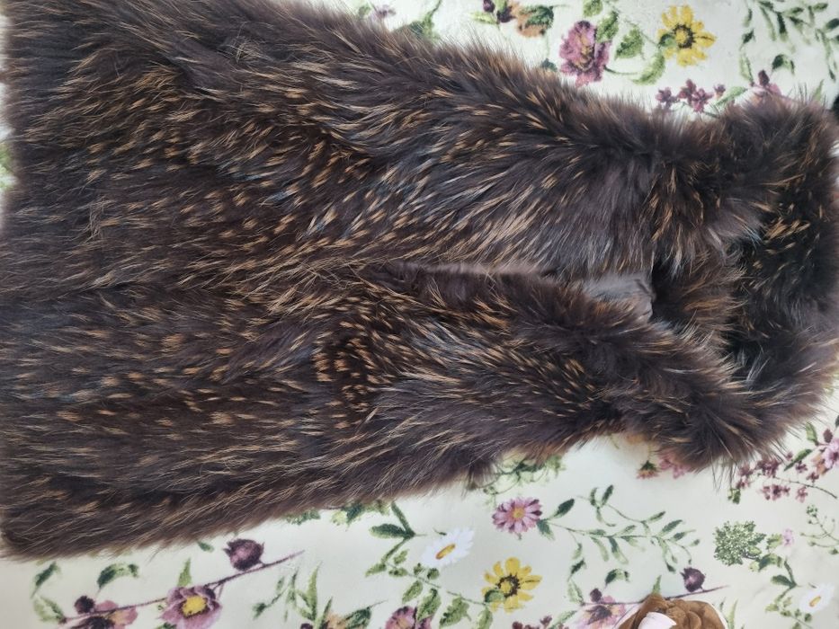 Vesta din blana naturala de vulpe