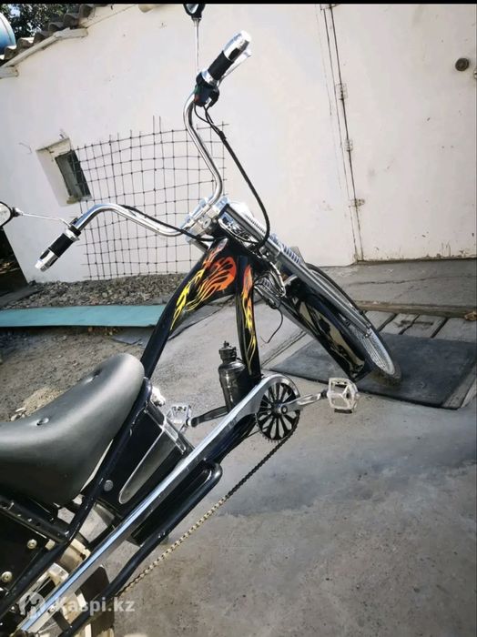 Harley-Davidson в миниатюре. Мотовелосипед- чоппер