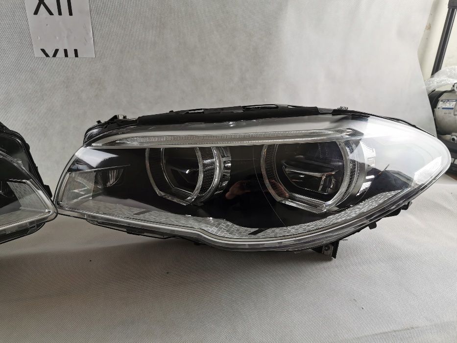 Bmw F10 F11 far stanga full led far dreapta full led faruri led tms