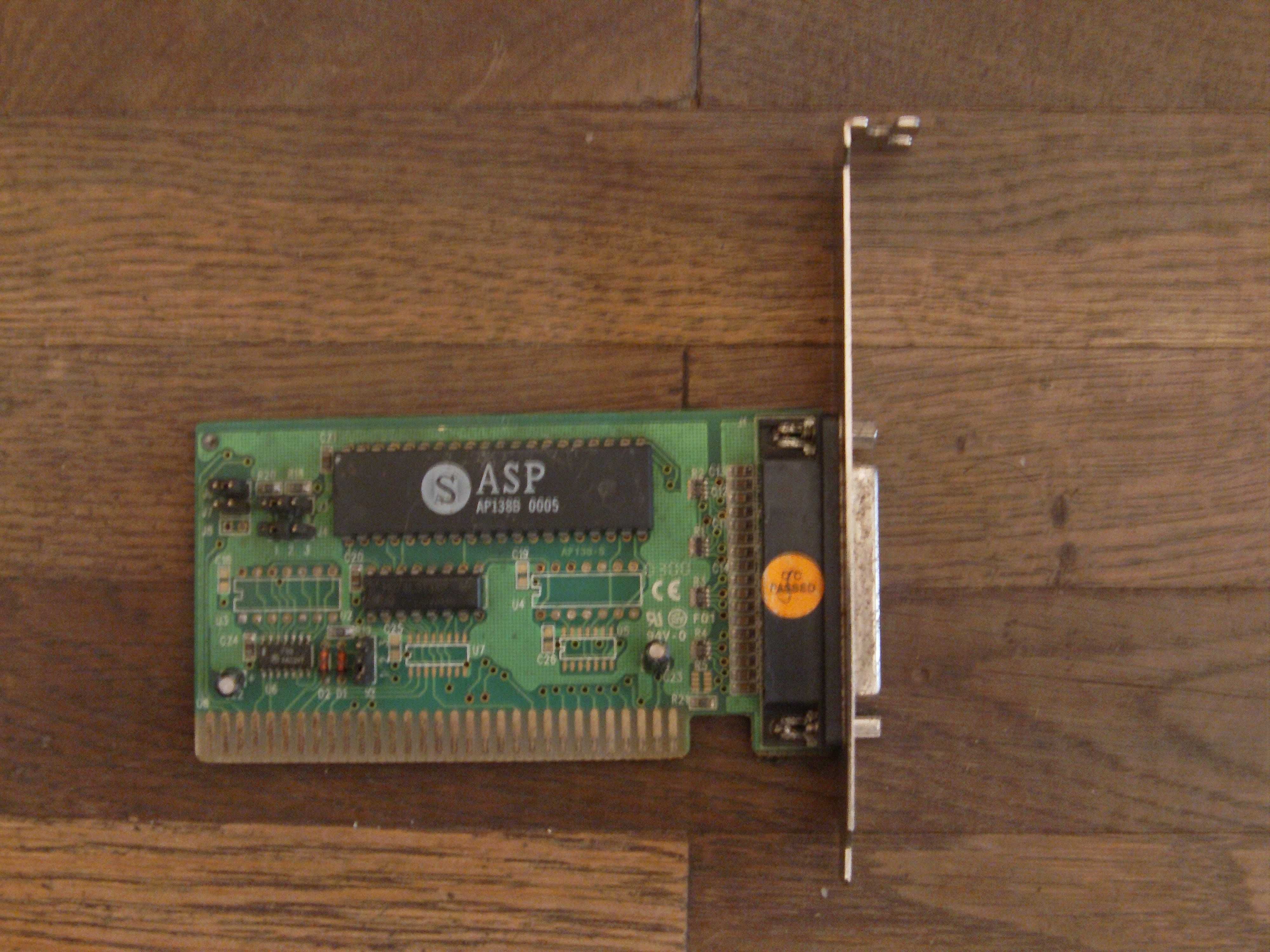 placa isa pci agp vga ethernet lpt bnc