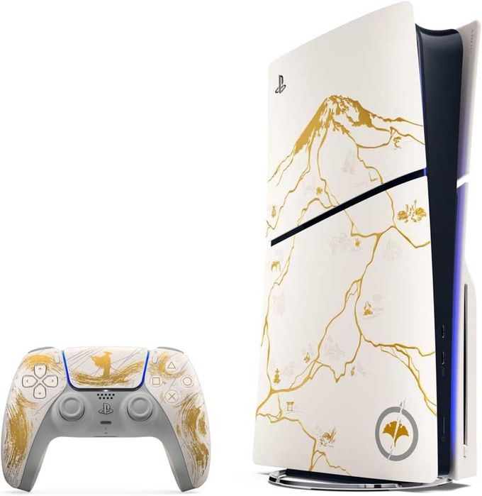 Consola PlayStation 5 PS5 Slim 1TB D-Chassis Ghost of Yōtei Limit nou