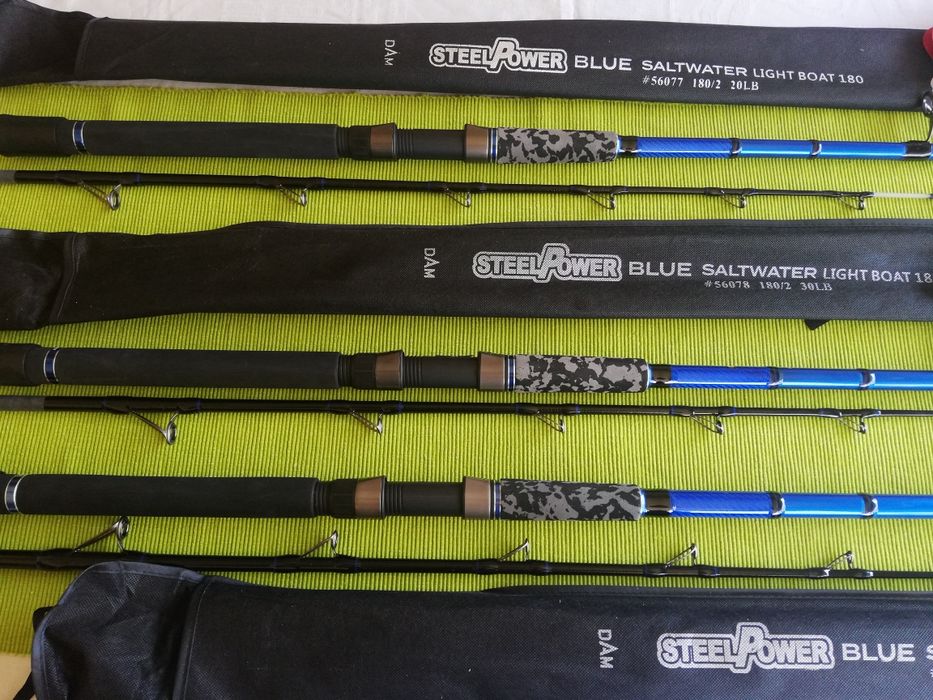 REDUCERE Lansete somn DAM SteelPower Blue 1,80m -Germany