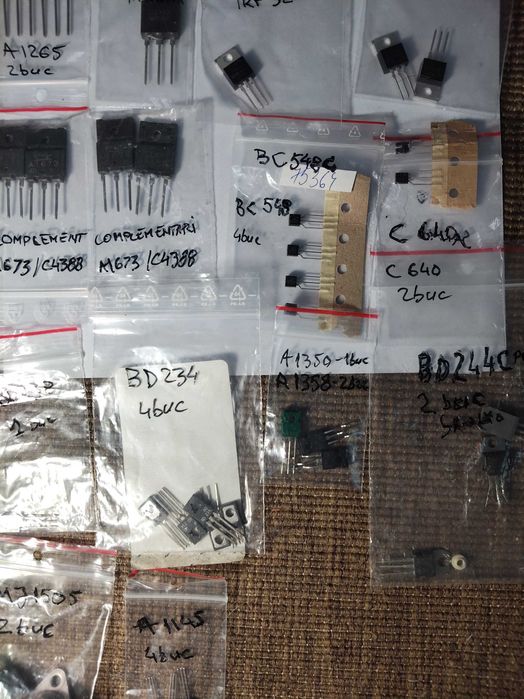 Piese noi Tranzistori