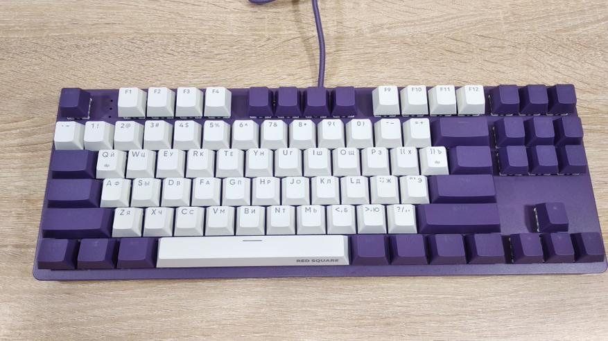 клавиатура keyrox tkl g3ms sapphire purple