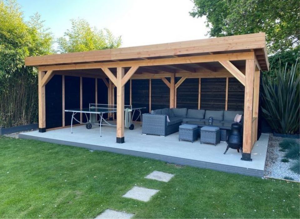 Pergole si foisoare din lemn la comanda
