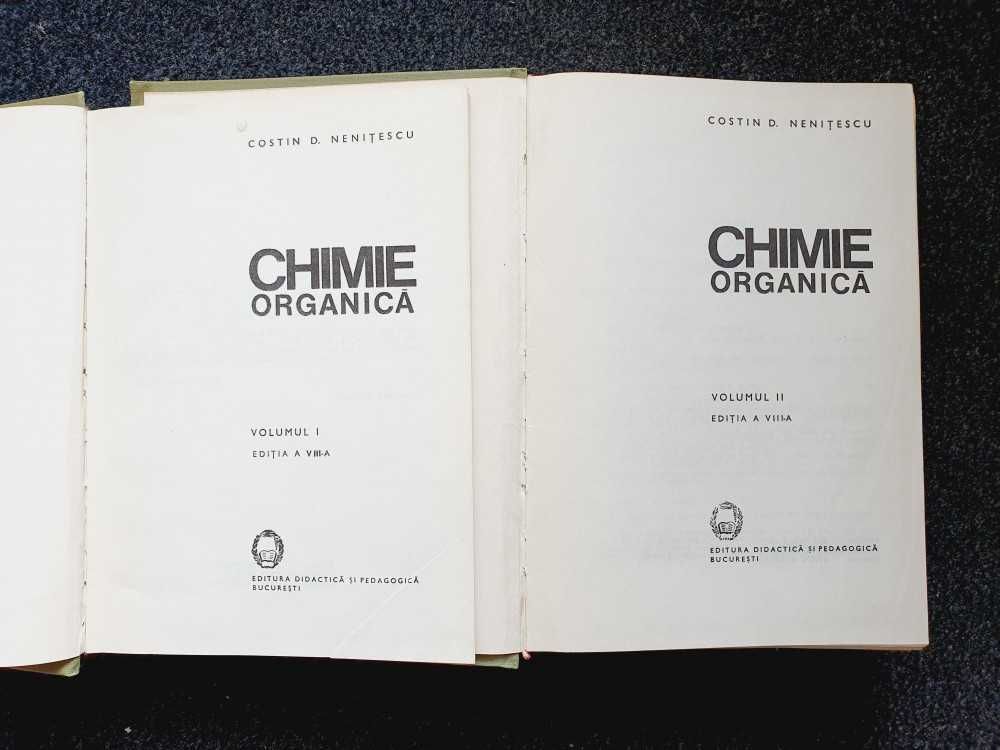 CHIMIE ORGANICA - Nenitescu (2 volume)