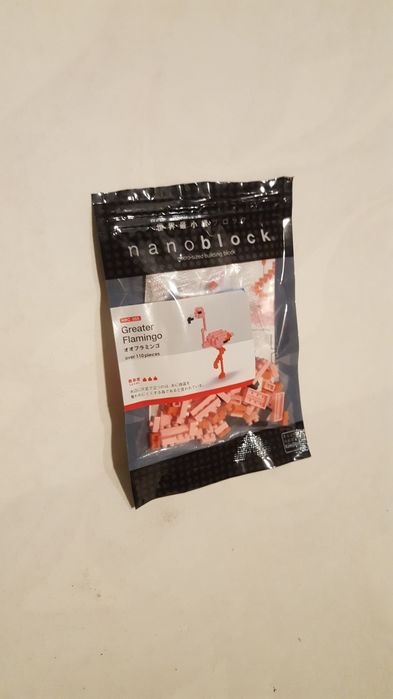 Kawada Nanoblock Greater Flamingo lego