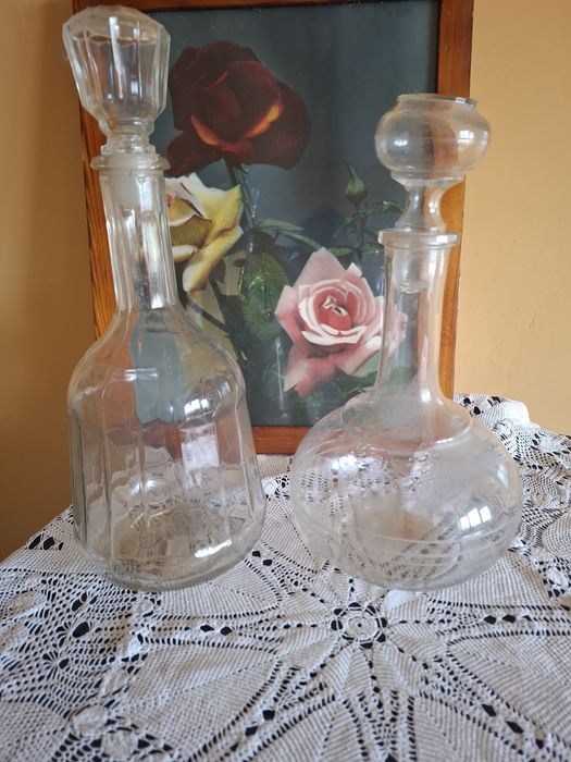 Стъклени ретро гарафи