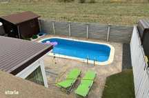 Duplex mobilat utilat - bucatarie inchisa - carport - piscina - canali