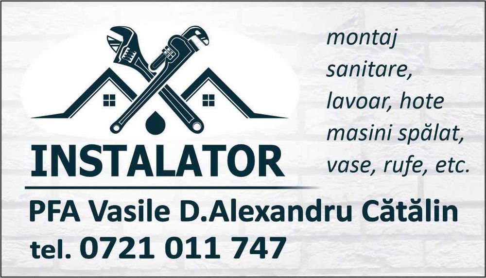 Instalatii sanitare, electrocasnice, calorifere, centrale termice