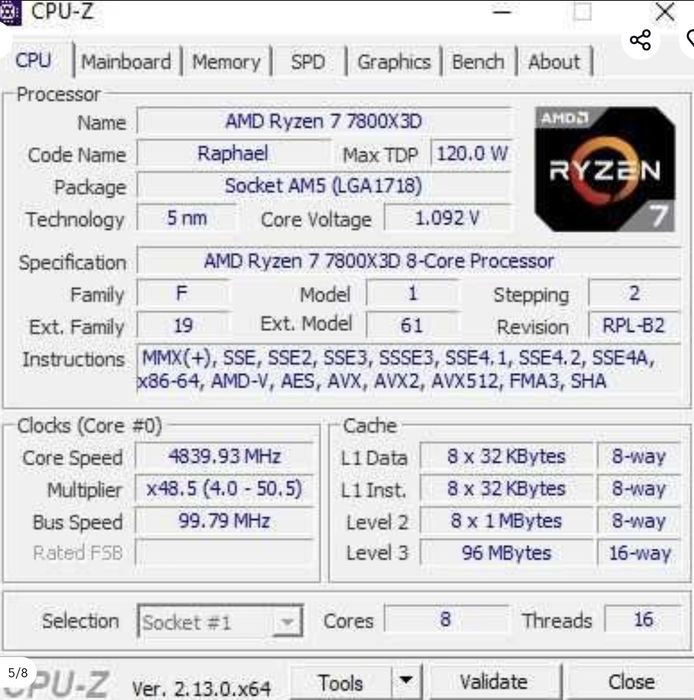 PC Gaming BLACK RTX 4070 Super Ryzen 7 7800x3D