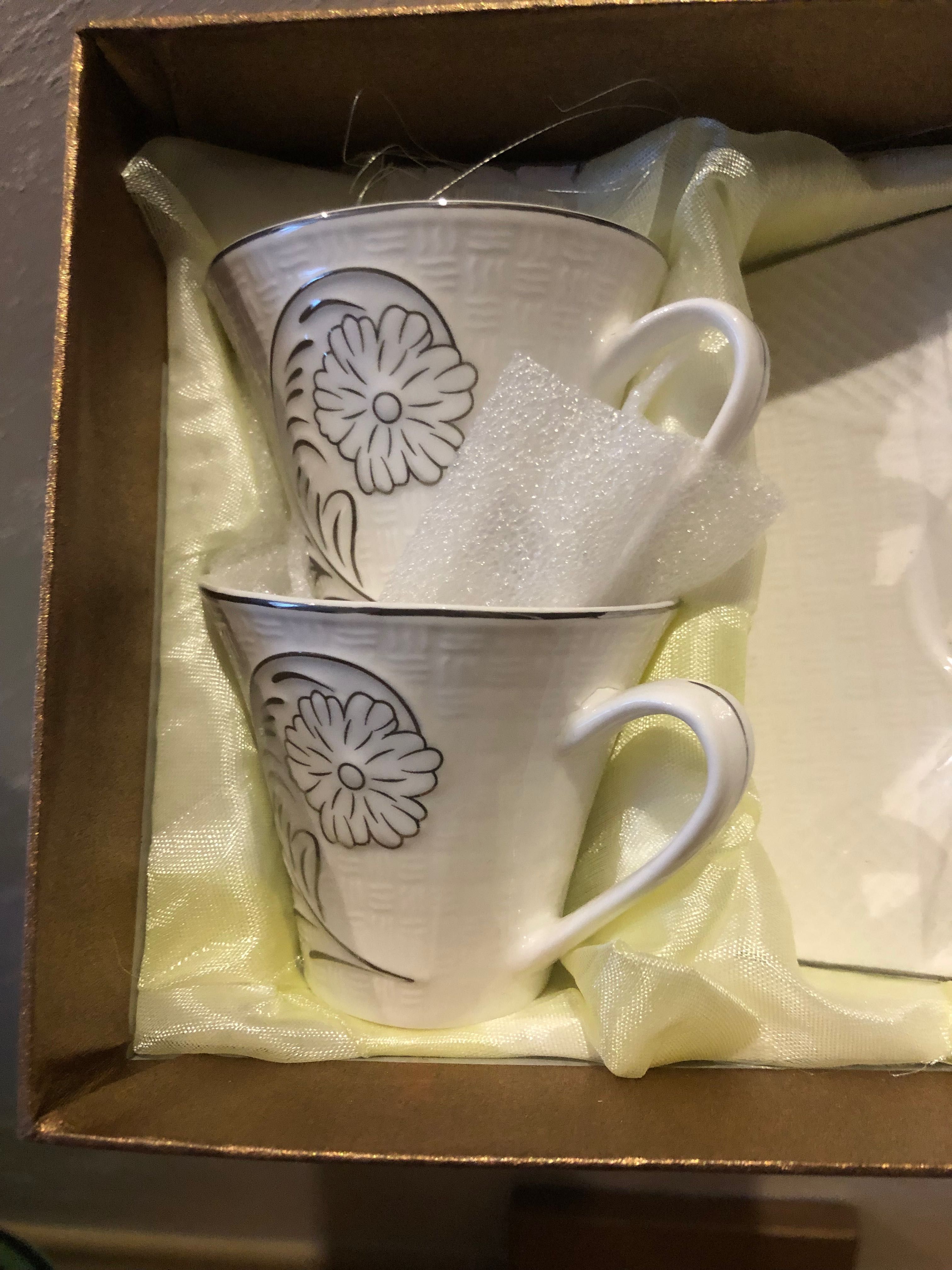 Гравиран порцелан чаши за кафе