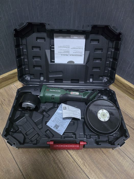 Чисто нова Parkside акумулаторна полирмашина 20v