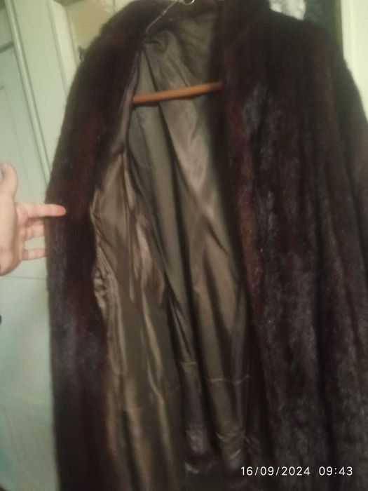 Haina de dama, de blana naturala