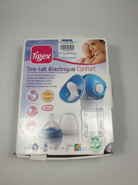 Pompa electrica, pentru extras laptele matern, Tigex