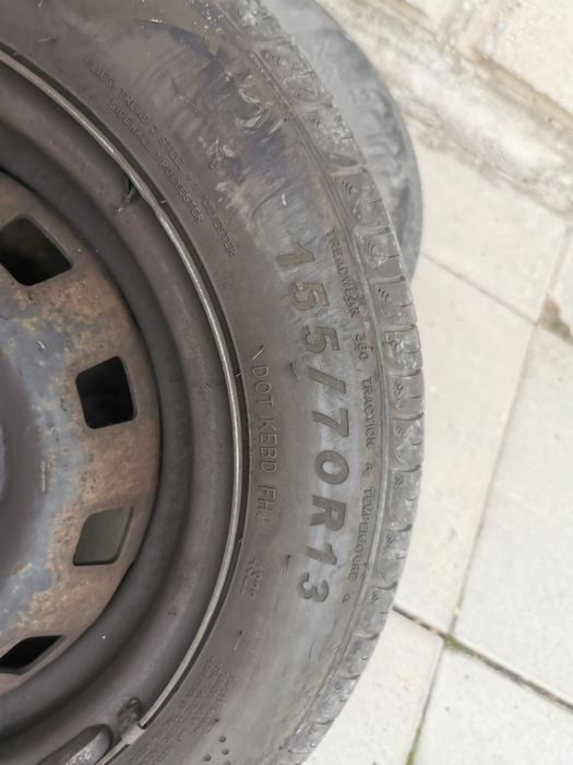 Гуми и джанти 4х100 13 цола