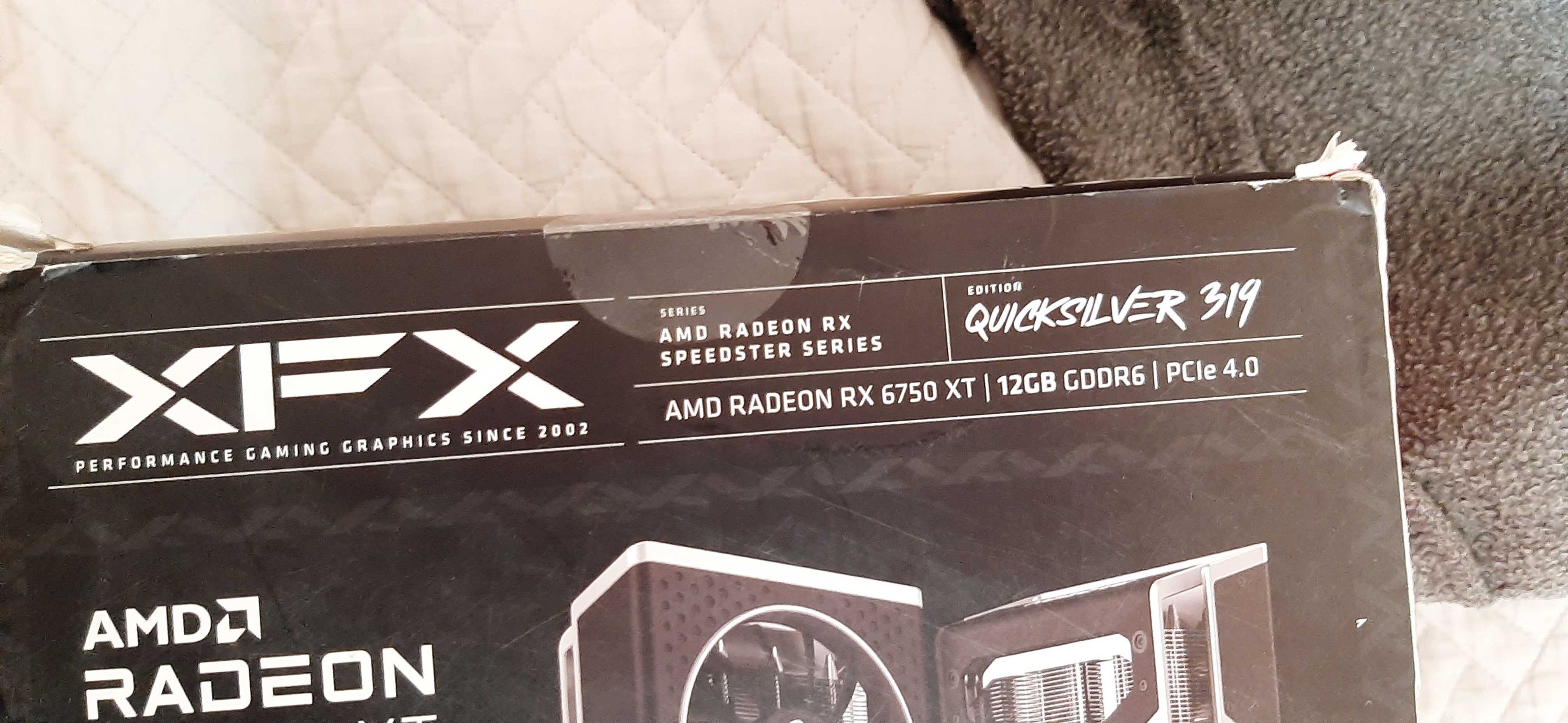 Гаранция! Видео карта XFX Radeon™ RX 6750 XT, 12GB GDDR6, 192-bit