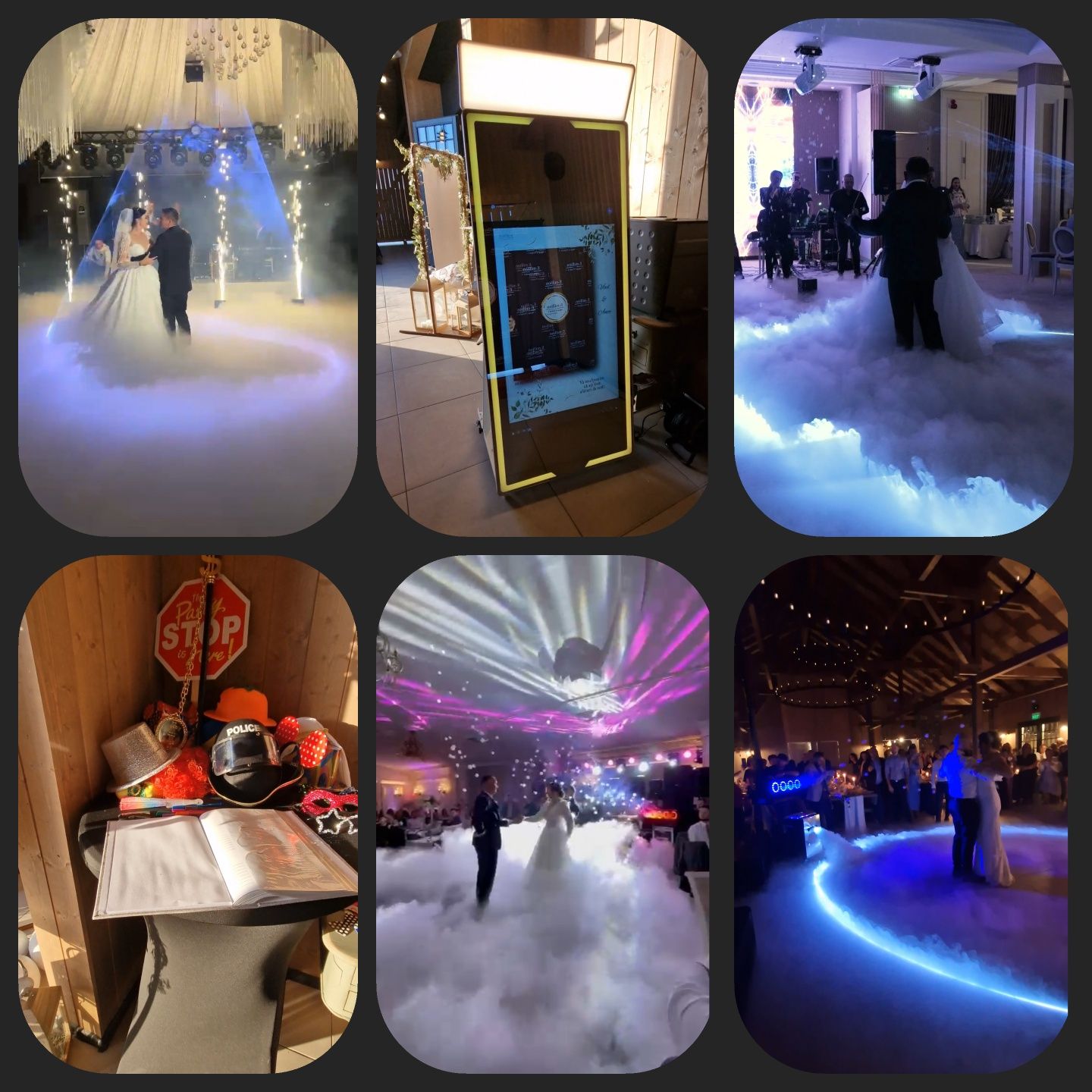 Laser*Baloane*Fum*Artificii*Oglindă  magică*Dj*Lumini Solisti*Formatii