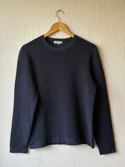 Черен вълнен пуловер COS