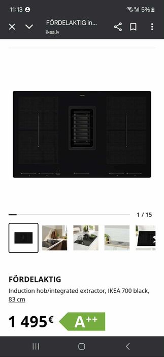 Plita cu hota incorporata