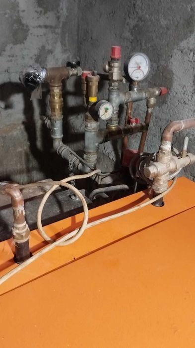 Vand Cazan pe lemne Ferroli cu gazeificare,35kW,pret negociabil