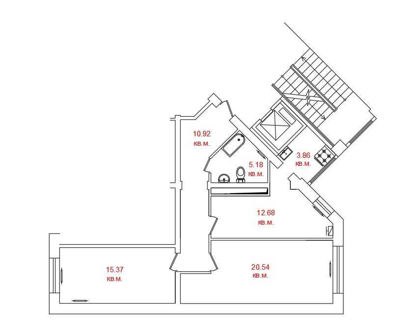 Sergeli 6A da 2 xonali (xonalari alohida qilingan) kvartira sotiladi
