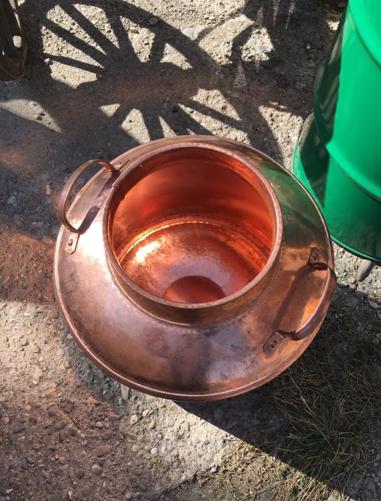 Cazan pentru țuică de cupru 80 l