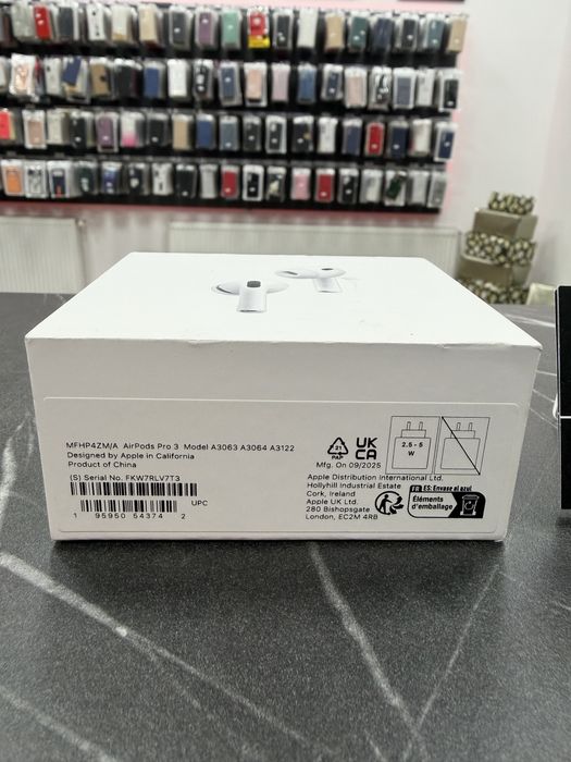 AirPods Pro 3 - NOI - Sigilate! - 2 Ani Garantie!