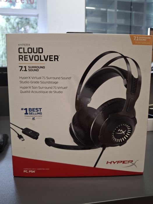 Hiperx Cloud Revolver 7.1  Căști Gaming Noi!