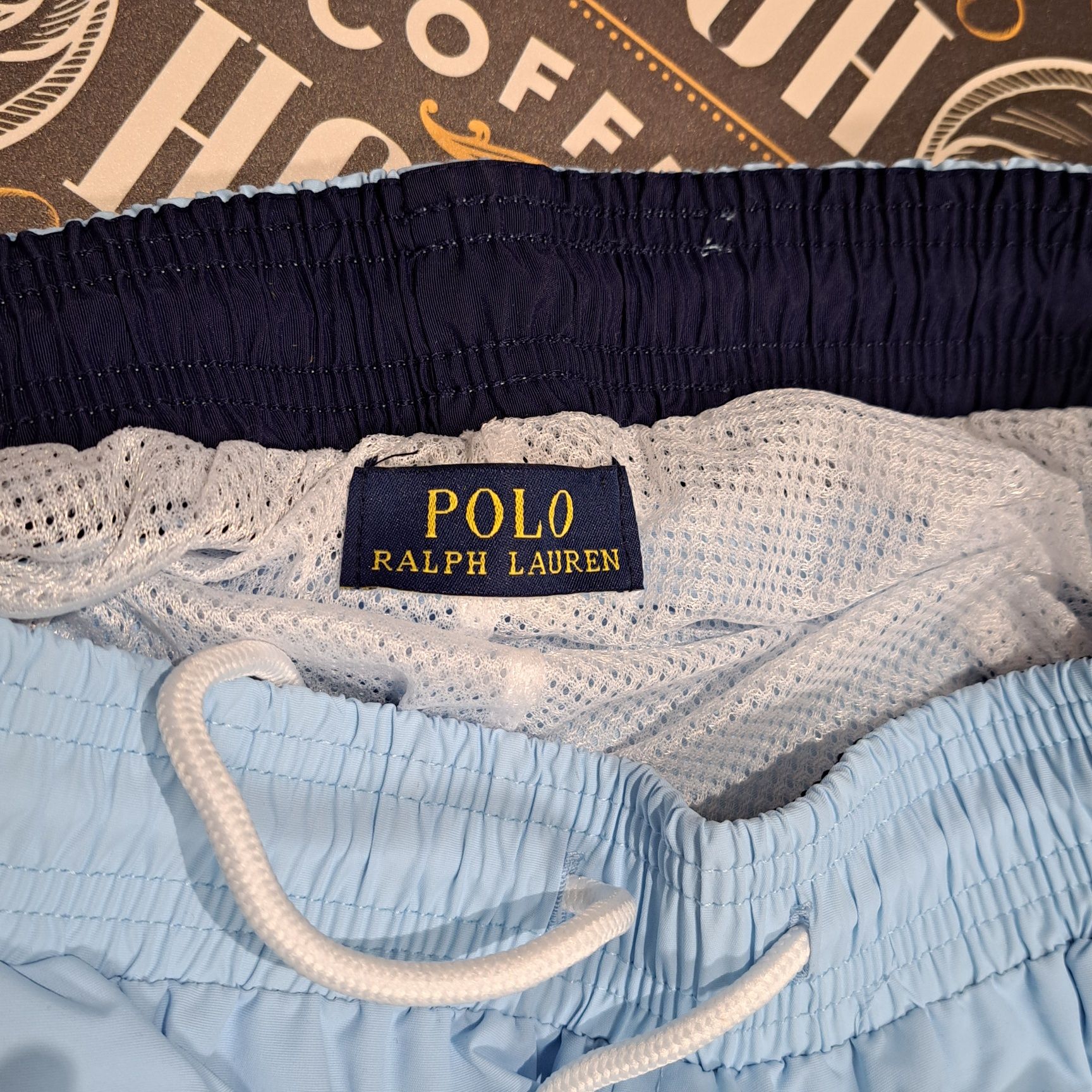 Polo, Ralph Lauren Бански шорти, М, светло сини