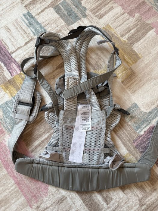 Marsupiu BabyBjorn Harmony 3D Mesh Silver