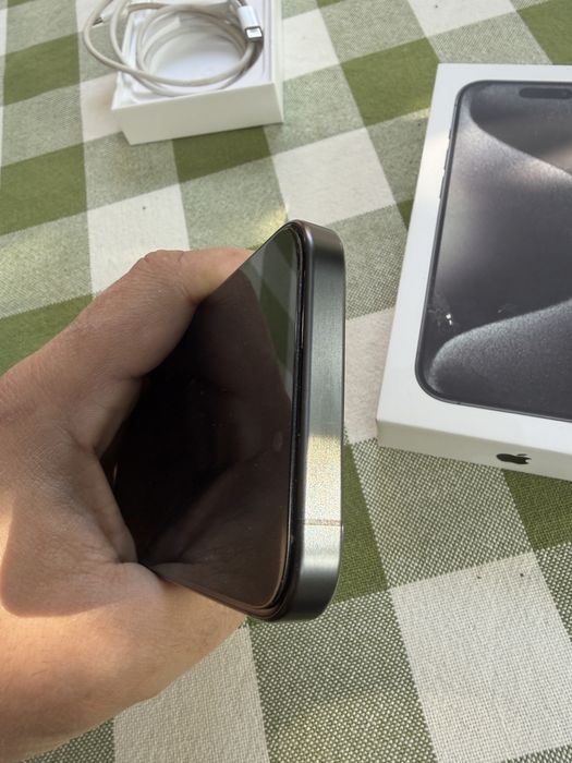 Iphone 15 PRO Titanium Black 256GB