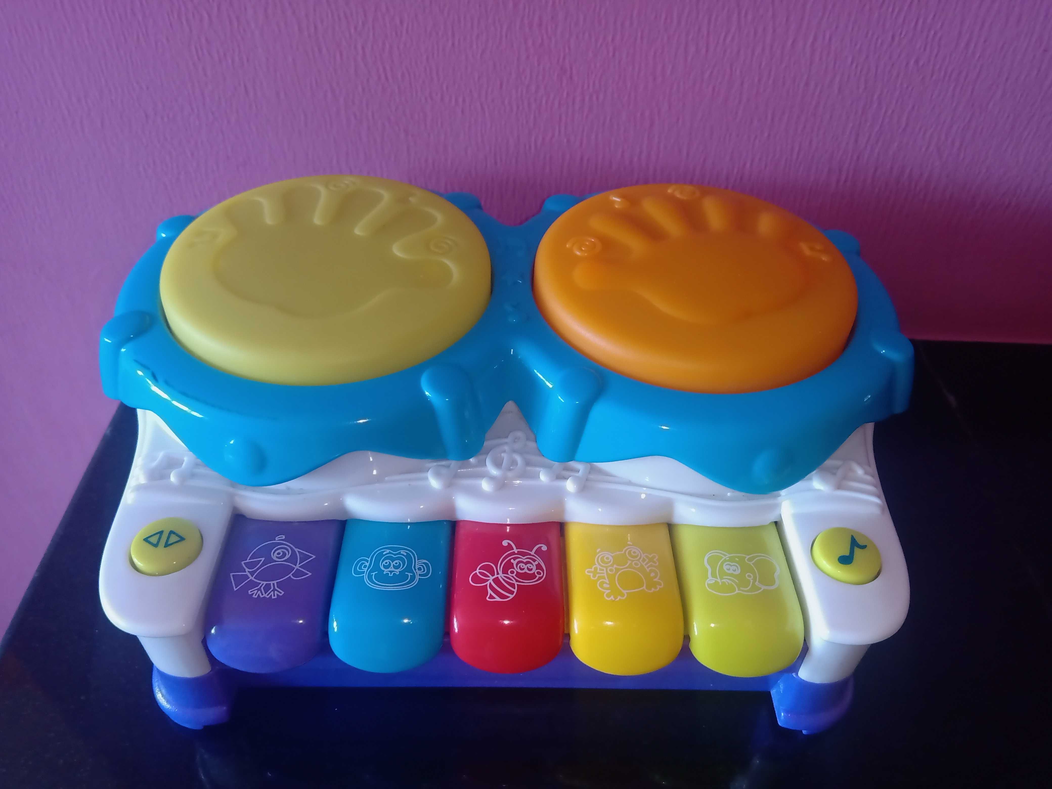 Музикална играчка 2 в 1 Пиано и Барабани - Playgro