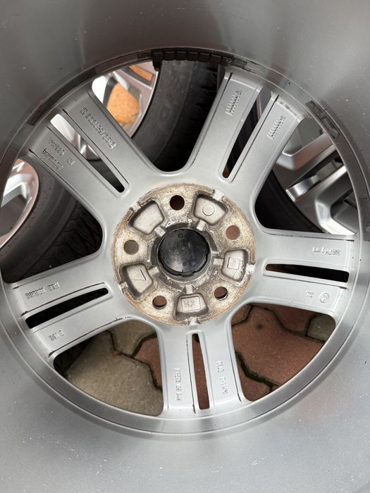 Jante de aluminiu originale VW R18 model Mallory concave ET30!