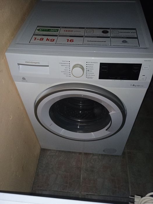 Mașină de spălat rufe Electrabreganz model nou clasa sa+ 1800