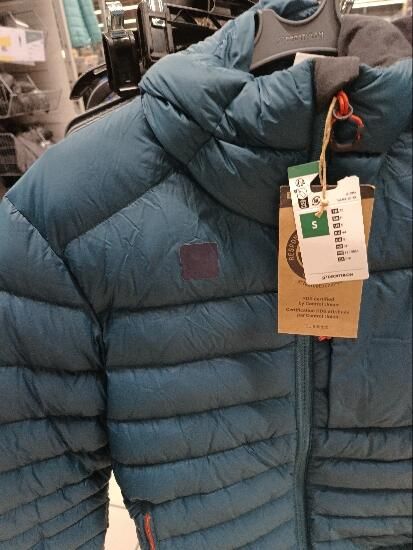 Geacă din puf Trekking la munte Mt500 - produs resigilat Decathlon