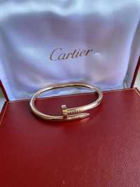 Brățară Cartier model Juste un Clou 19 Rose Gold 750